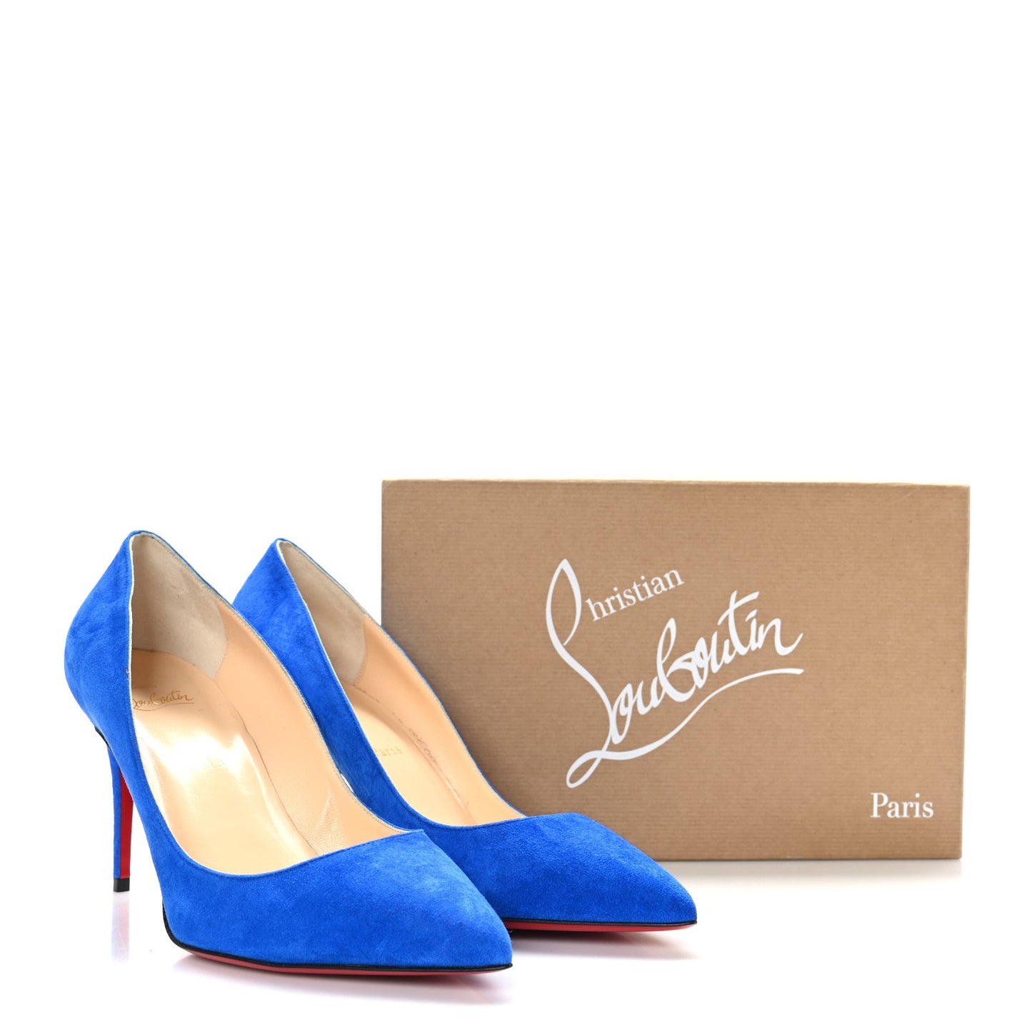 Suede Pailette Pigalle Follies 85 Pumps Cyclades 41