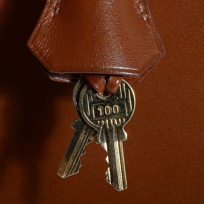 Hermes Veau Tadelakt Kelly Sellier 35 Fauve 9 of 21