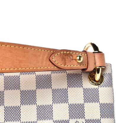 Louis Vuitton Damier Azur Graceful MM Rose Ballerine 10 of 15