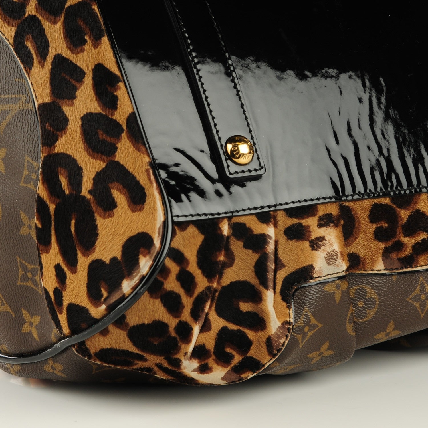 Louis Vuitton Monogram Leopard Stephen Bag 11 of 12