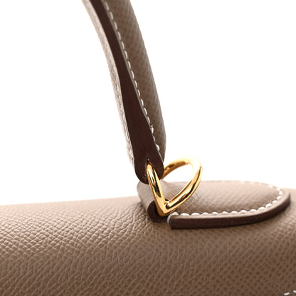 Hermes Epsom Kelly Sellier 28 Etoupe 12 of 13