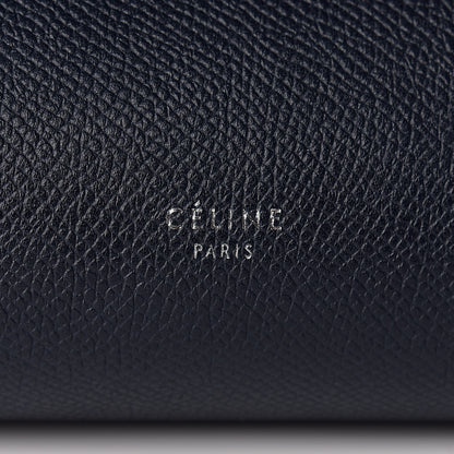 Celine Grained Calfskin Mini Belt Bag Navy 9 of 10