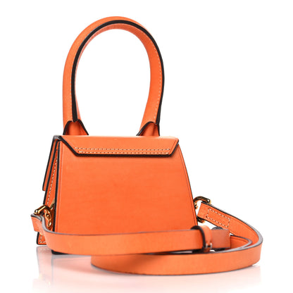 Jacquemus Smooth Calfskin Le Chiquito Orange 3 of 9