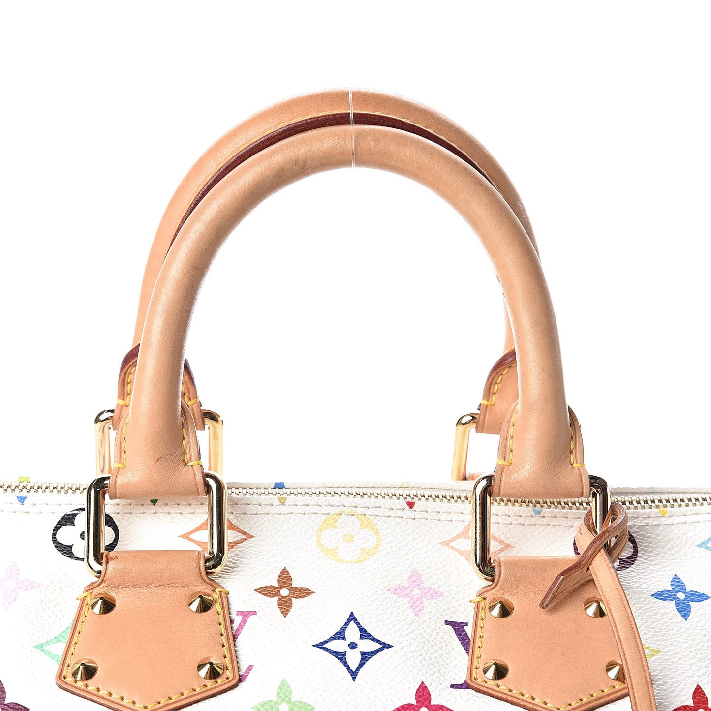 Monogram Multicolor Speedy 30 White