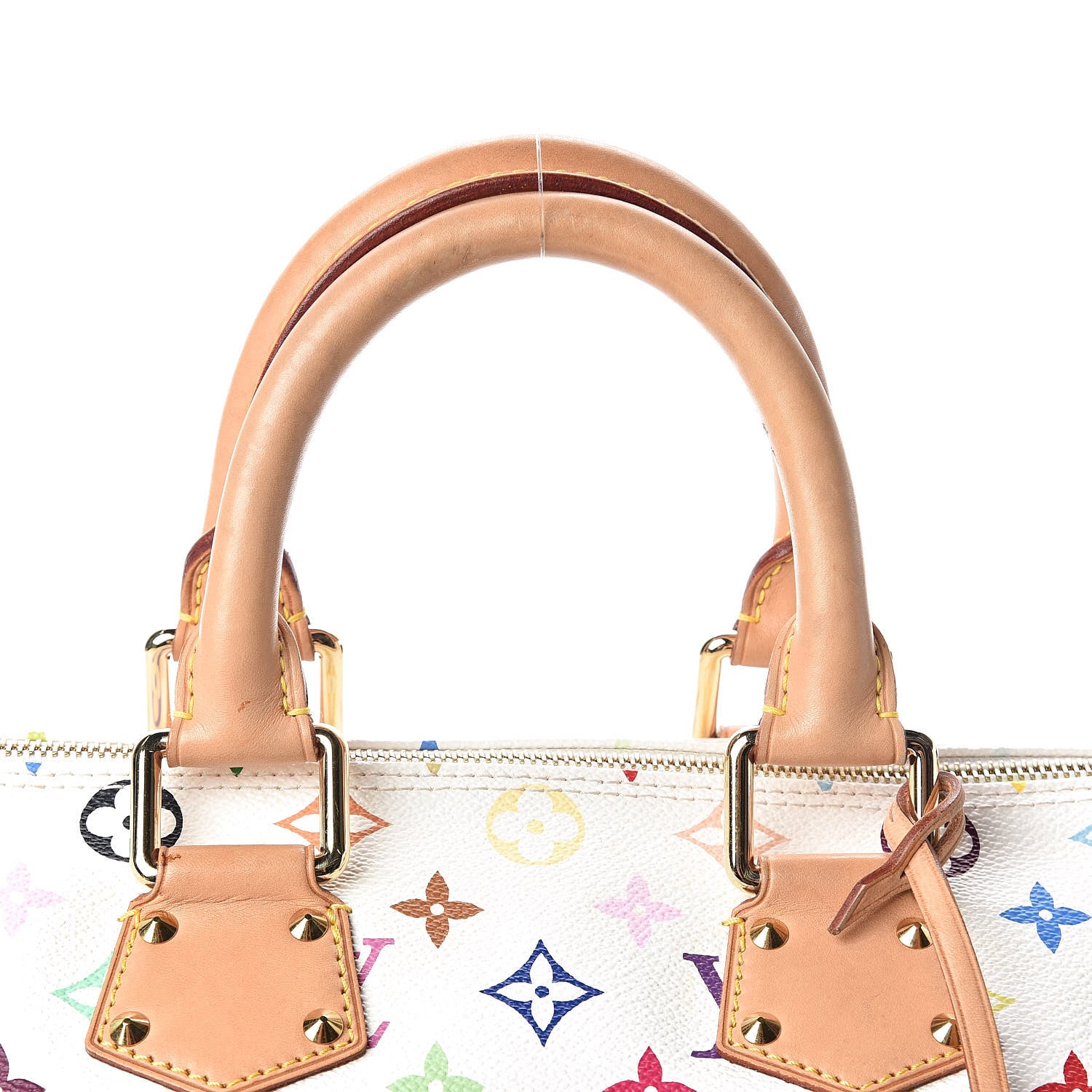 Louis Vuitton Monogram Multicolor Speedy 30 White 9 of 12