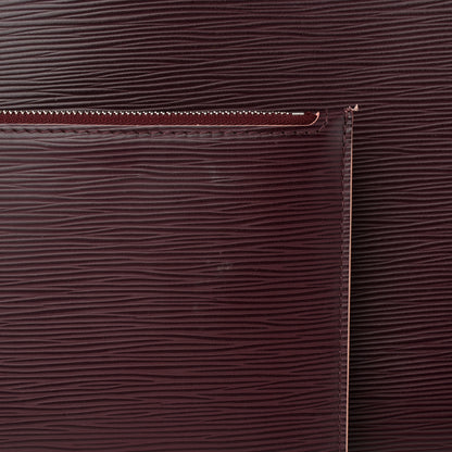 Louis Vuitton Epi Neverfull MM Prune Rose Poudre 18 of 18