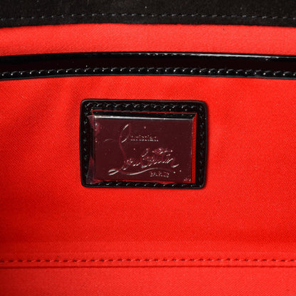 Christian Louboutin Patent So Kate Baguette Clutch Black 6 of 8