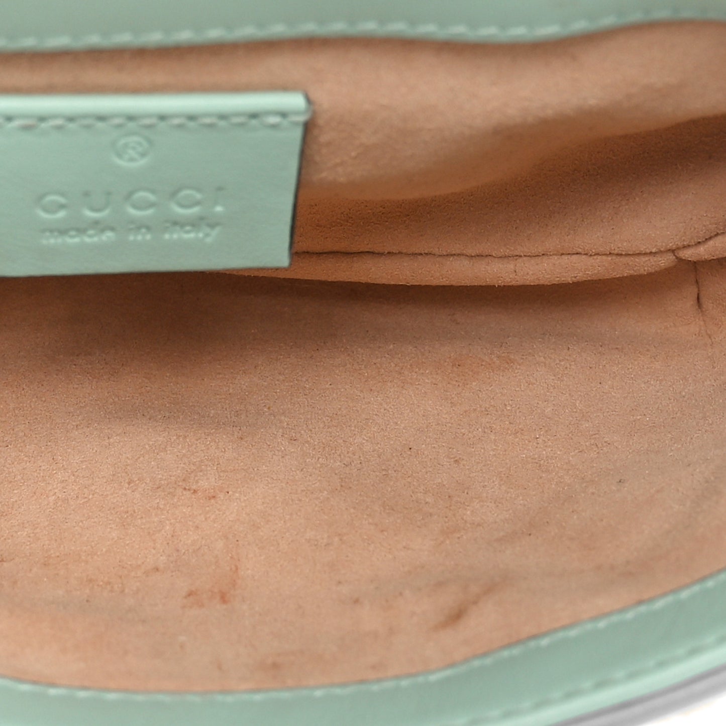Calfskin Matelasse Diagonal Super Mini GG Marmont Shoulder Bag Multicolor Pastel