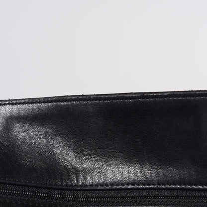 Chanel Lambskin Shopping Tote Black 15 of 21