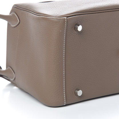 Hermes Taurillon Clemence Lindy 30 Etoupe 8 of 13