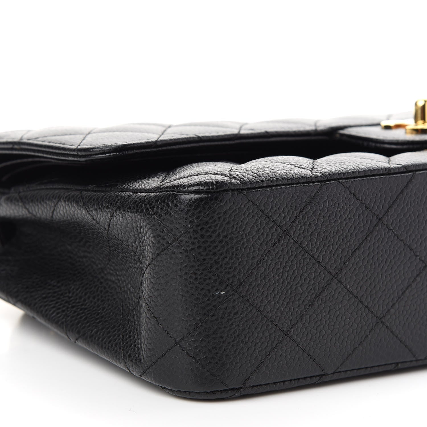 Chanel Caviar Quilted Medium Double Flap Black 8 of 11