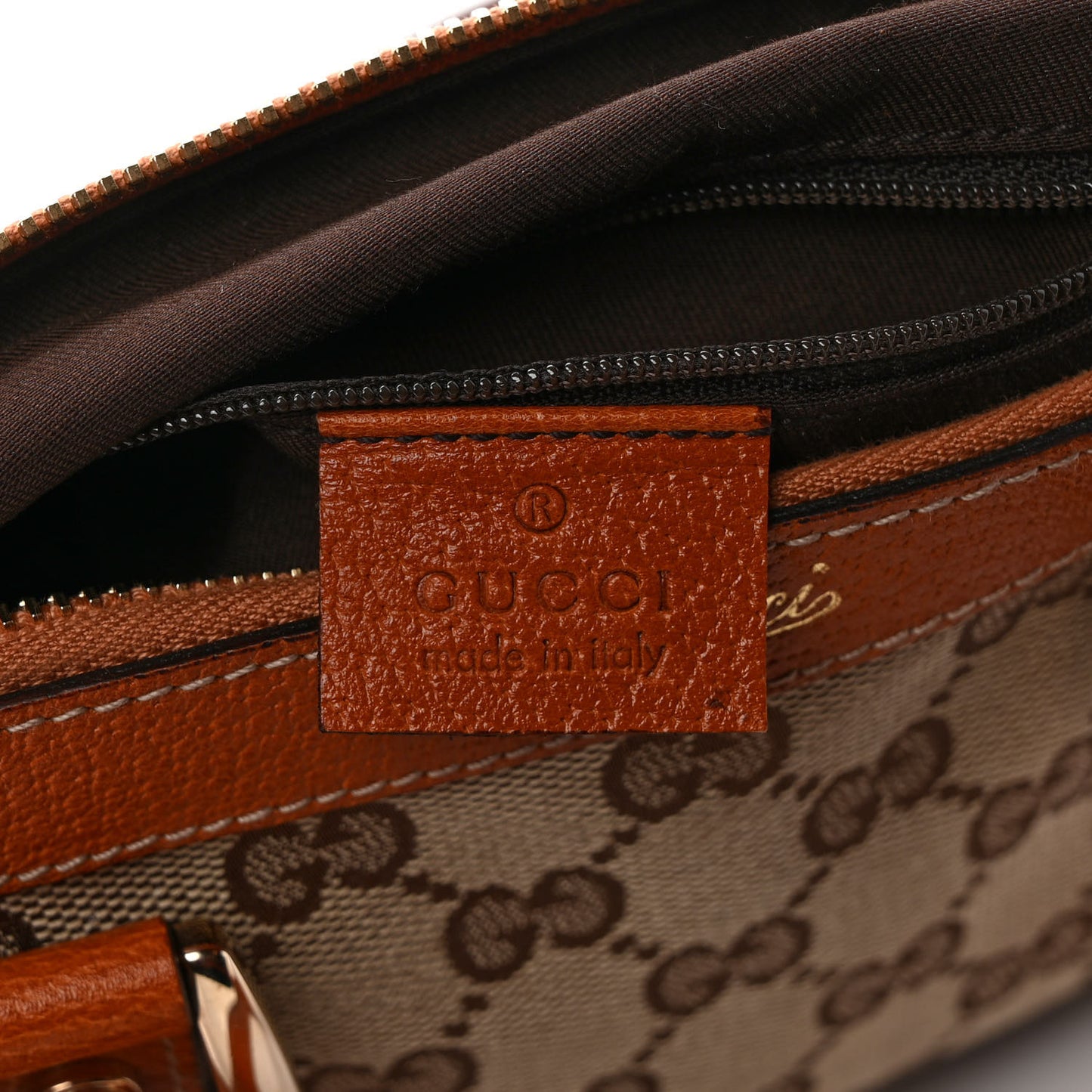 Monogram Small Abbey Tote Orange