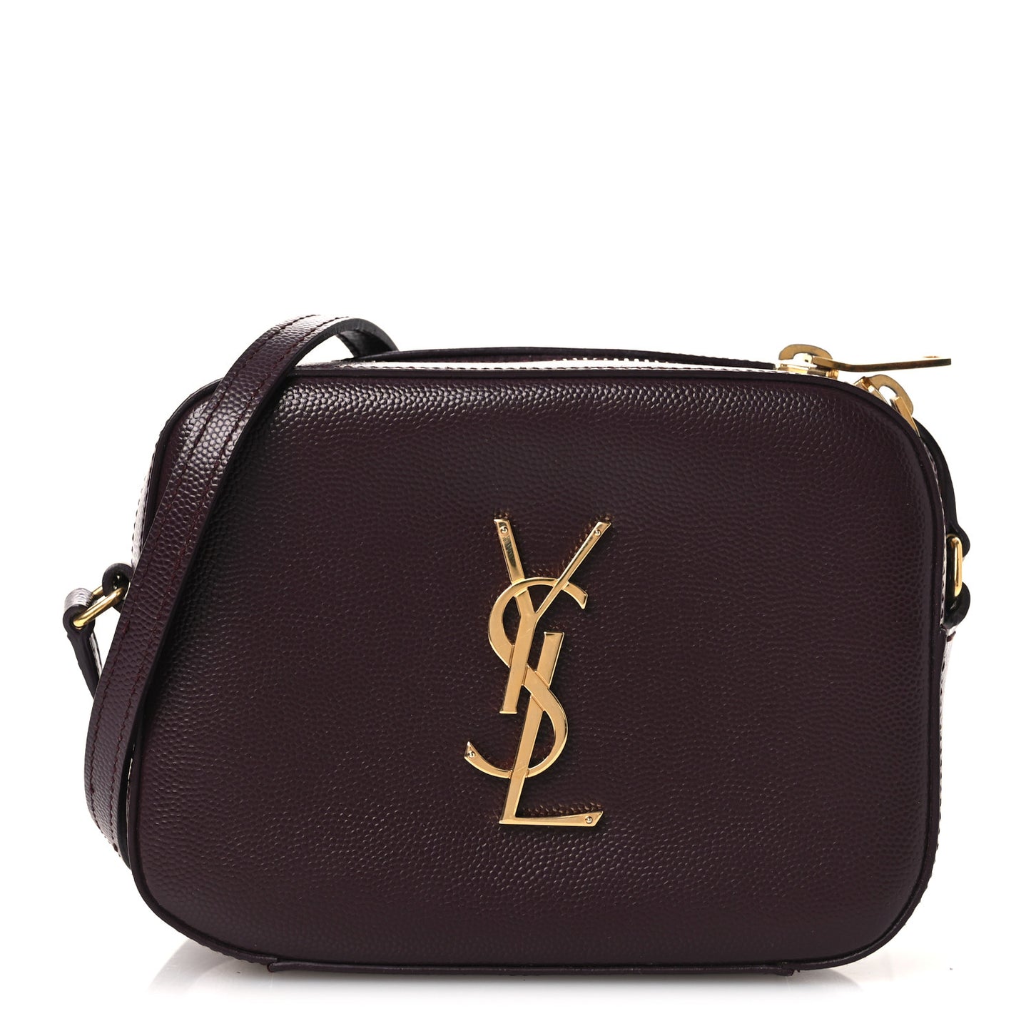 Grain De Poudre Small Classic Monogram Camera Bag Amaranto