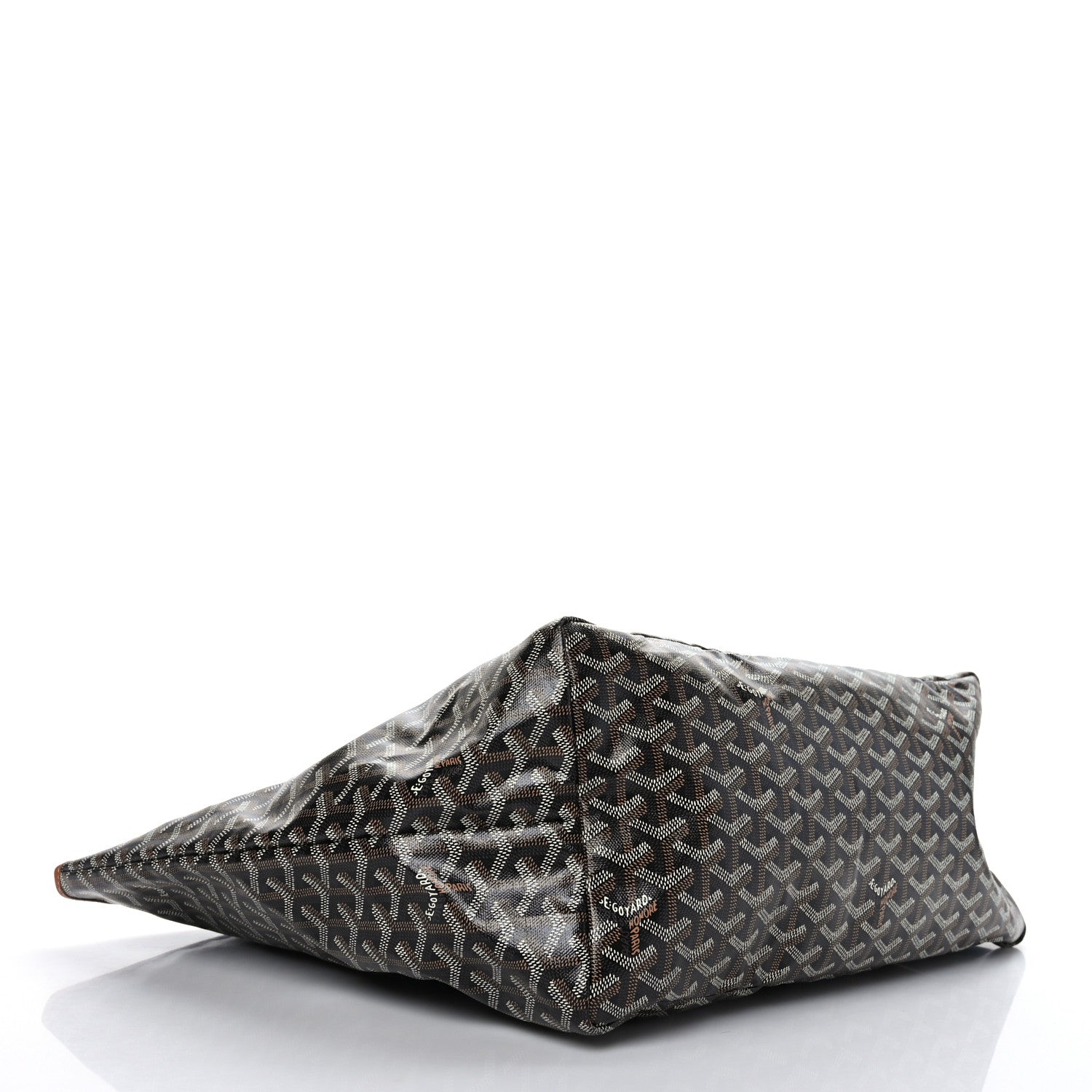 Goyard Goyardine Saint Louis GM Black Gold 4 of 8