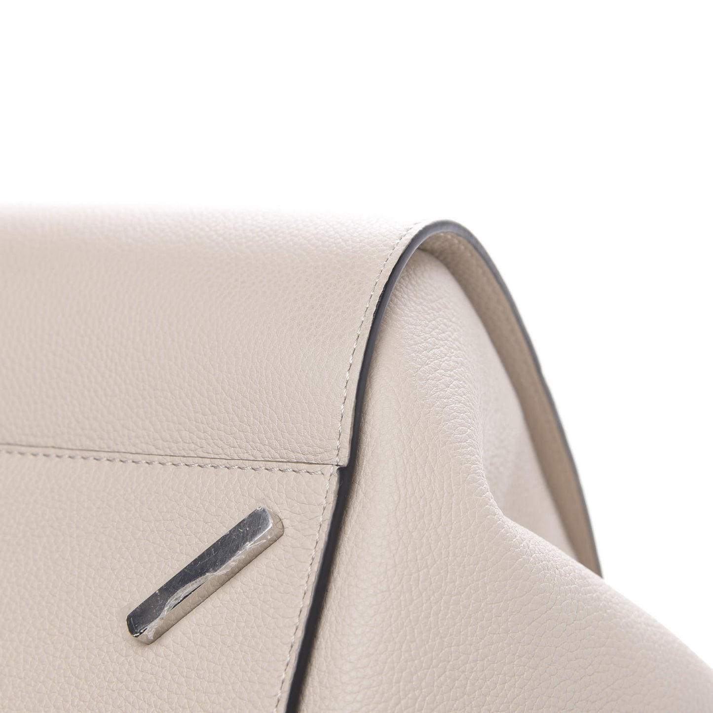 Calfskin Medium Hammock Shoulder Bag Soft White