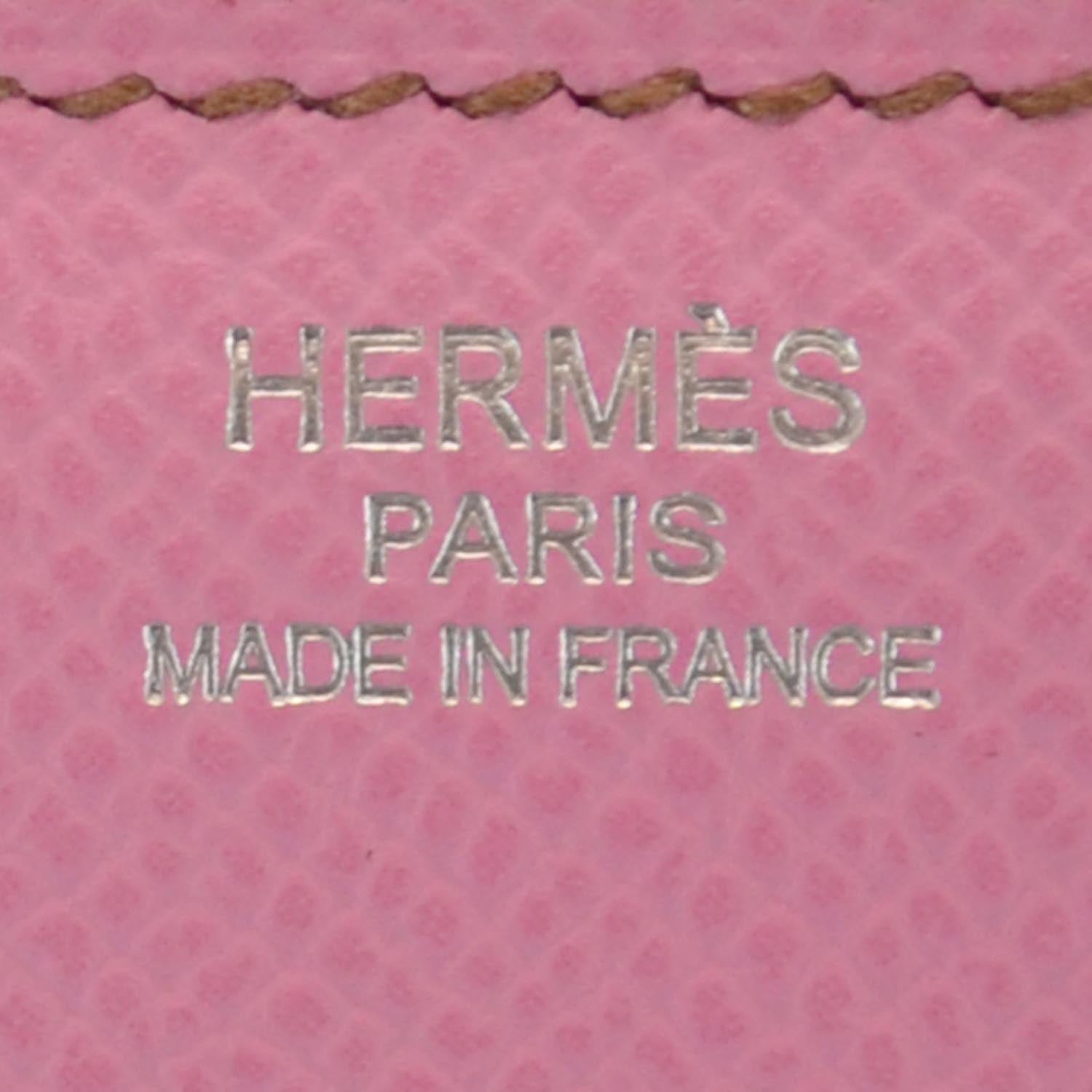 Hermes Epsom Constance Elan 25 Pink 6 of 9
