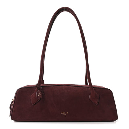 Alaia Suede Goatskin Medium Le Teckel Bag Rouge Grenat 1 of 10