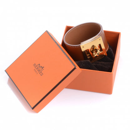 Hermes Swift Leather Kelly Dog Bracelet Fauve 8 of 8