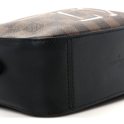 Louis Vuitton Damier Ebene Santa Monica Black 10 of 11