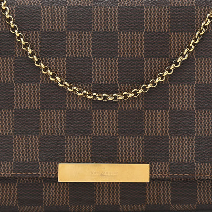 Louis Vuitton Damier Ebene Favorite MM 8 of 10