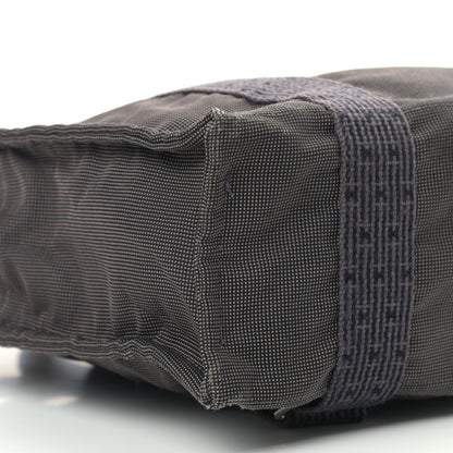 Hermes Canvas Herline Backpack Grey 15 of 22