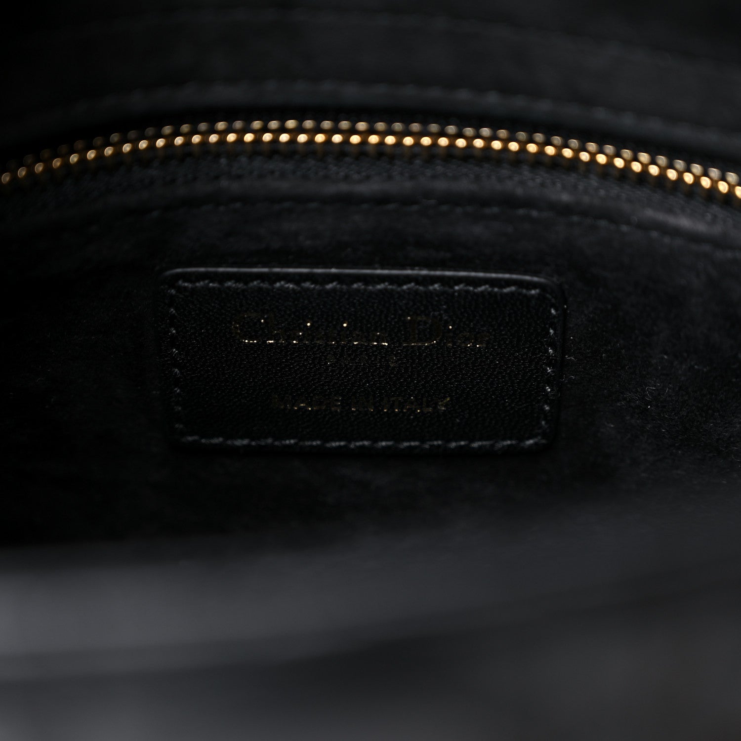 Christian Dior Lambskin Cannage Small My ABCDior Lady Dior Black 6 of 9