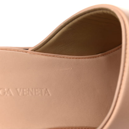 Bottega Veneta Nappa Slide Platform 115 Wedge Sandals 40 Macaroon 9 of 15