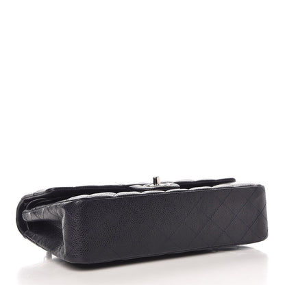 Chanel Caviar Quilted Medium Double Flap Navy 5 of 10