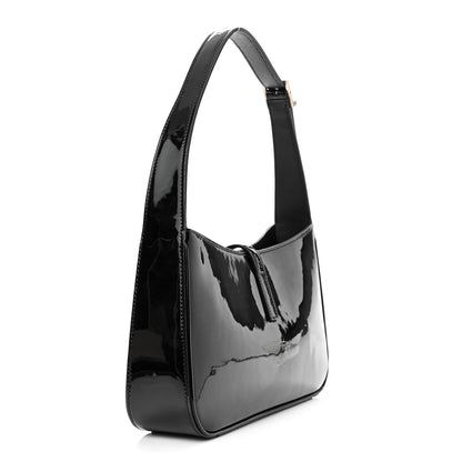 Saint Laurent Patent Le 5 A 7 Hobo Black 3 of 9