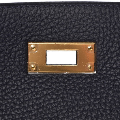 Hermes Togo Kelly Retourne 35 Bleu Nuit 18 of 34