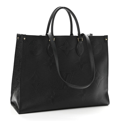 Louis Vuitton Empreinte Monogram Giant Onthego GM Black 2 of 8