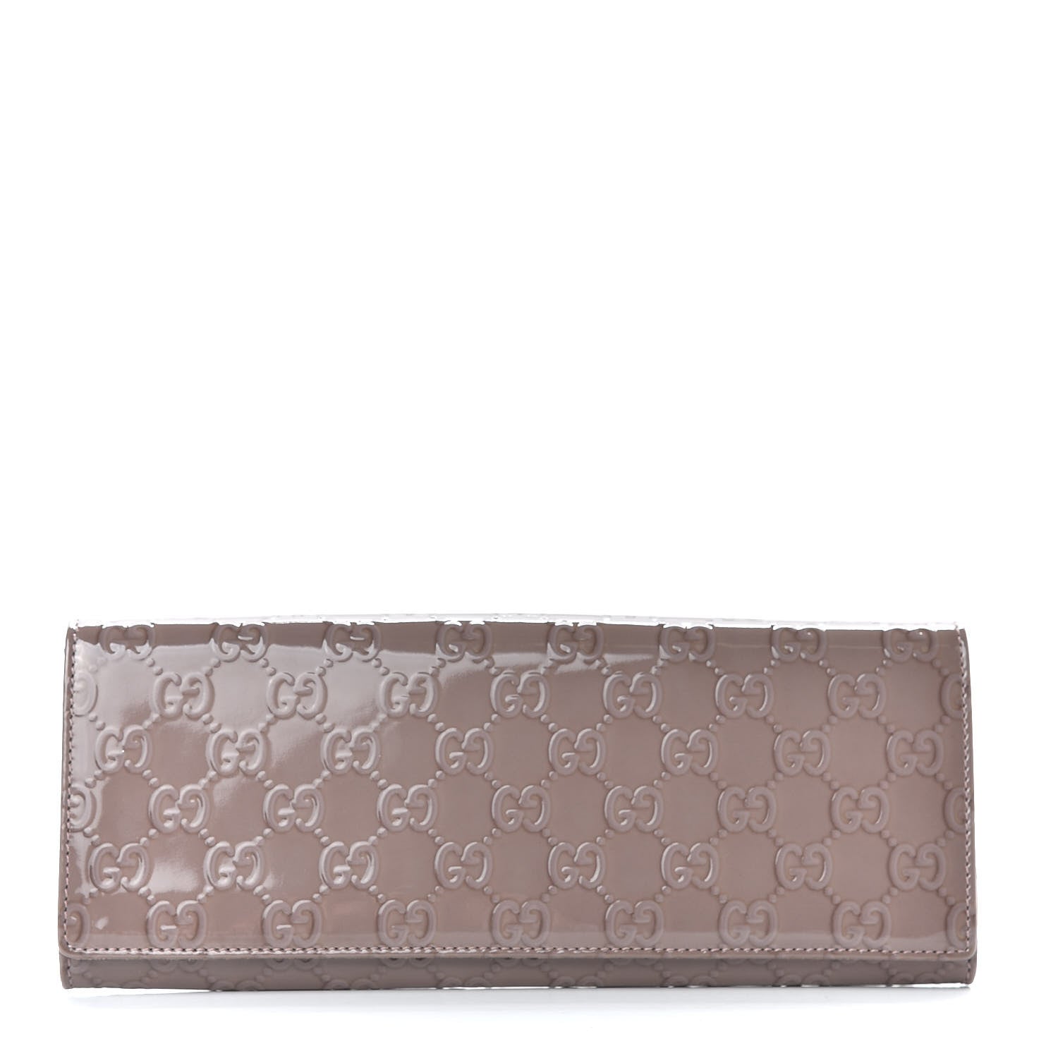 Gucci Patent Guccissima Small Broadway Clutch Lavender 1 of 8