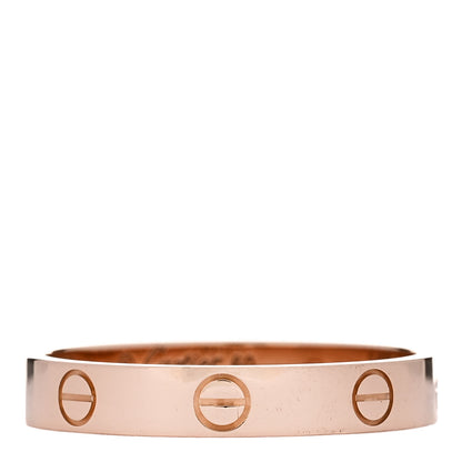 Cartier 18K Pink Gold 3.5mm LOVE Wedding Band Ring 60 9.25 1 of 4