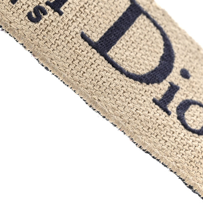 Christian Dior Oblique Shoulder Strap Blue 5 of 6