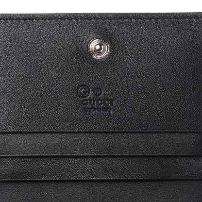 Gucci Microguccissima Card Case Wallet Black 6 of 8
