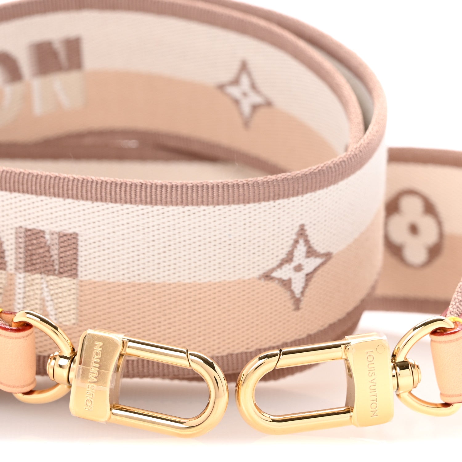 Louis Vuitton Jacquard Speedy Bandouliere 20 Shoulder Strap Beige 4 of 6
