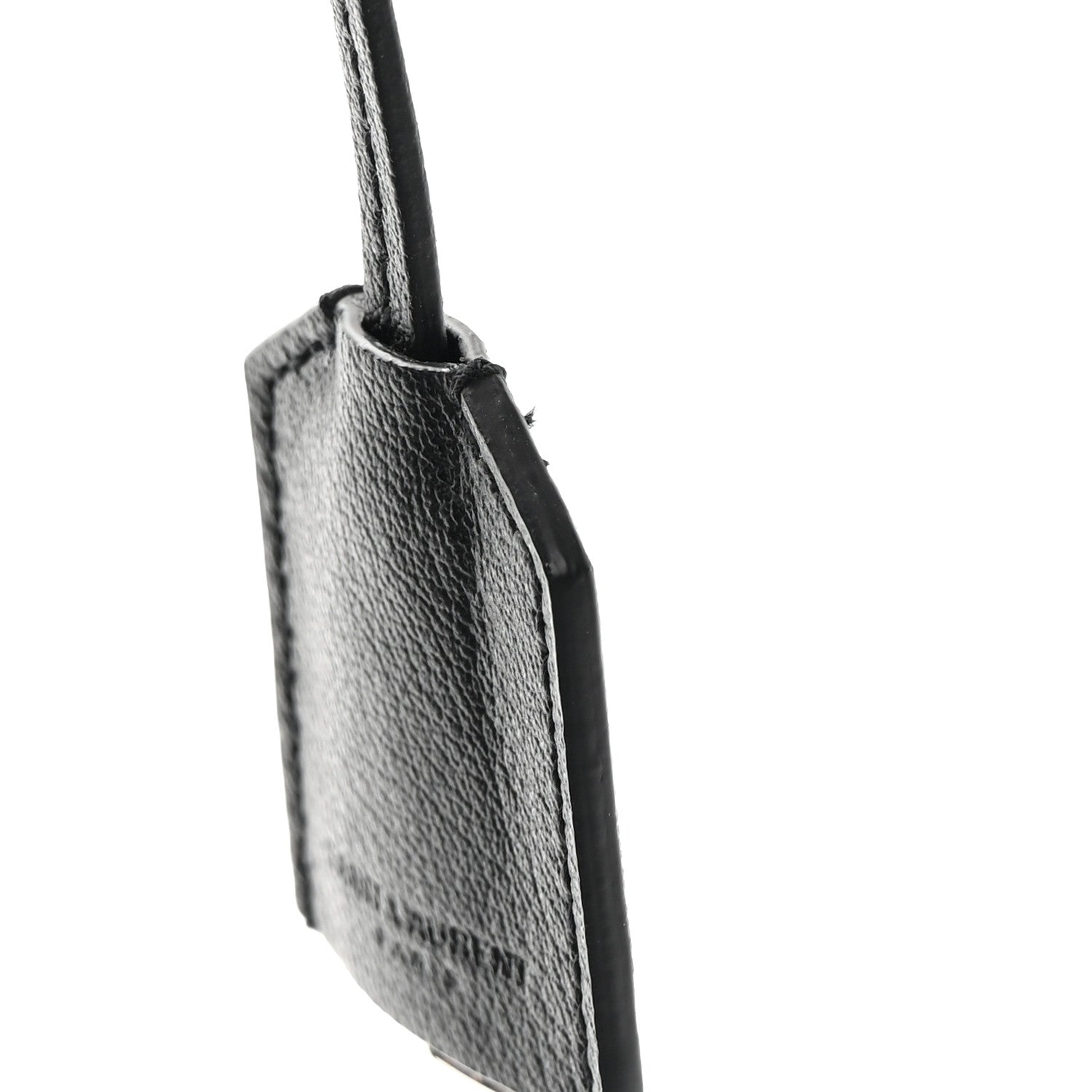 Saint Laurent Calfskin Large Fringe Shopping Tote Black 12 of 12