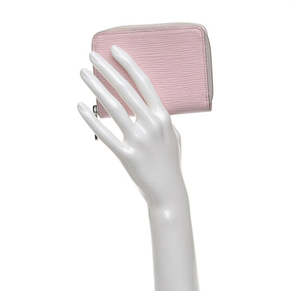 Louis Vuitton Epi Zippy Coin Purse Rose Ballerine 2 of 8