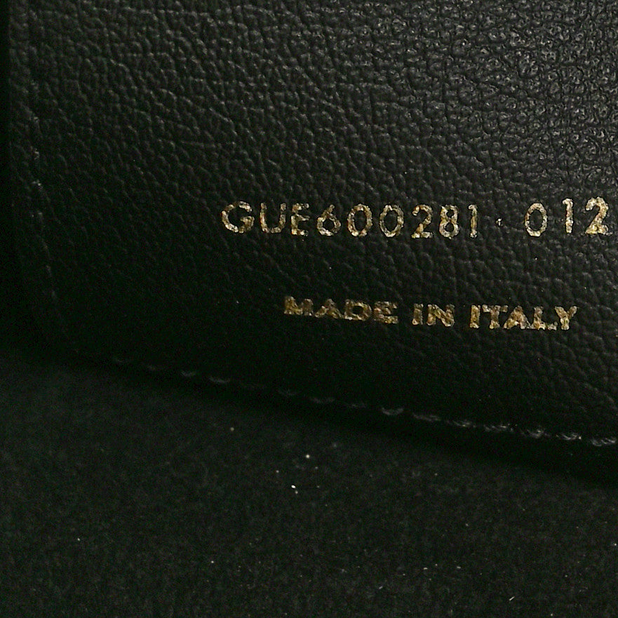 Calfskin Large Shopping Tote Black