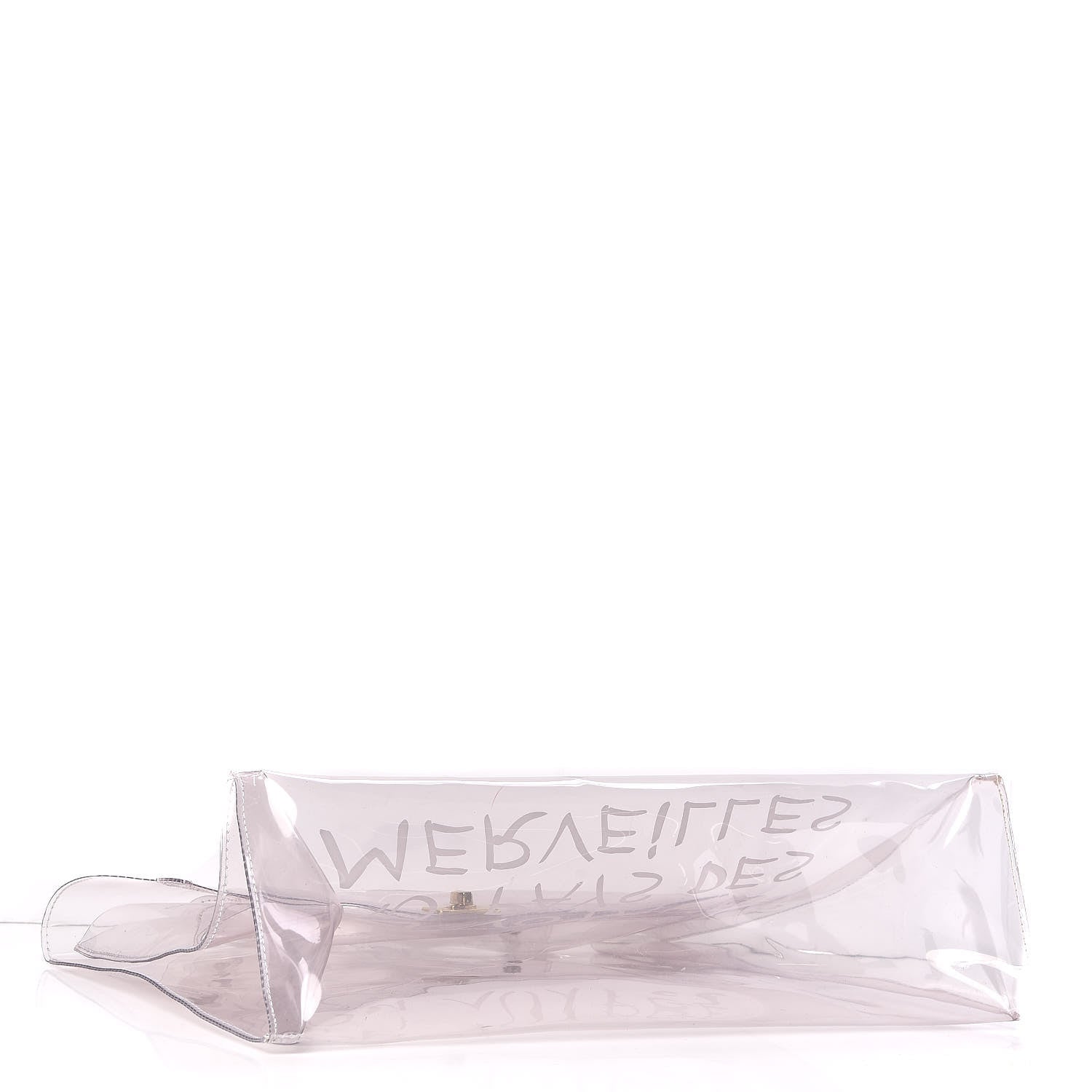 Hermes Vinyl Souvenir De L'Exposition Kelly Transparent 4 of 8