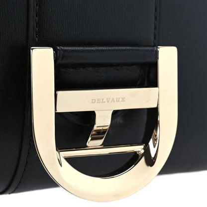 Delvaux Box Calfskin Mini Brillant Satchel Black 7 of 10