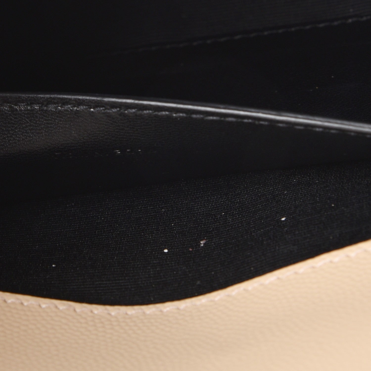 Saint Laurent Grain De Poudre Medium Monogram Kate Satchel Nude Powder 7 of 10