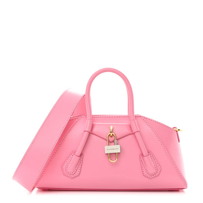 Givenchy Box Calfskin Mini Antigona Stretch Bright Pink 1 of 9