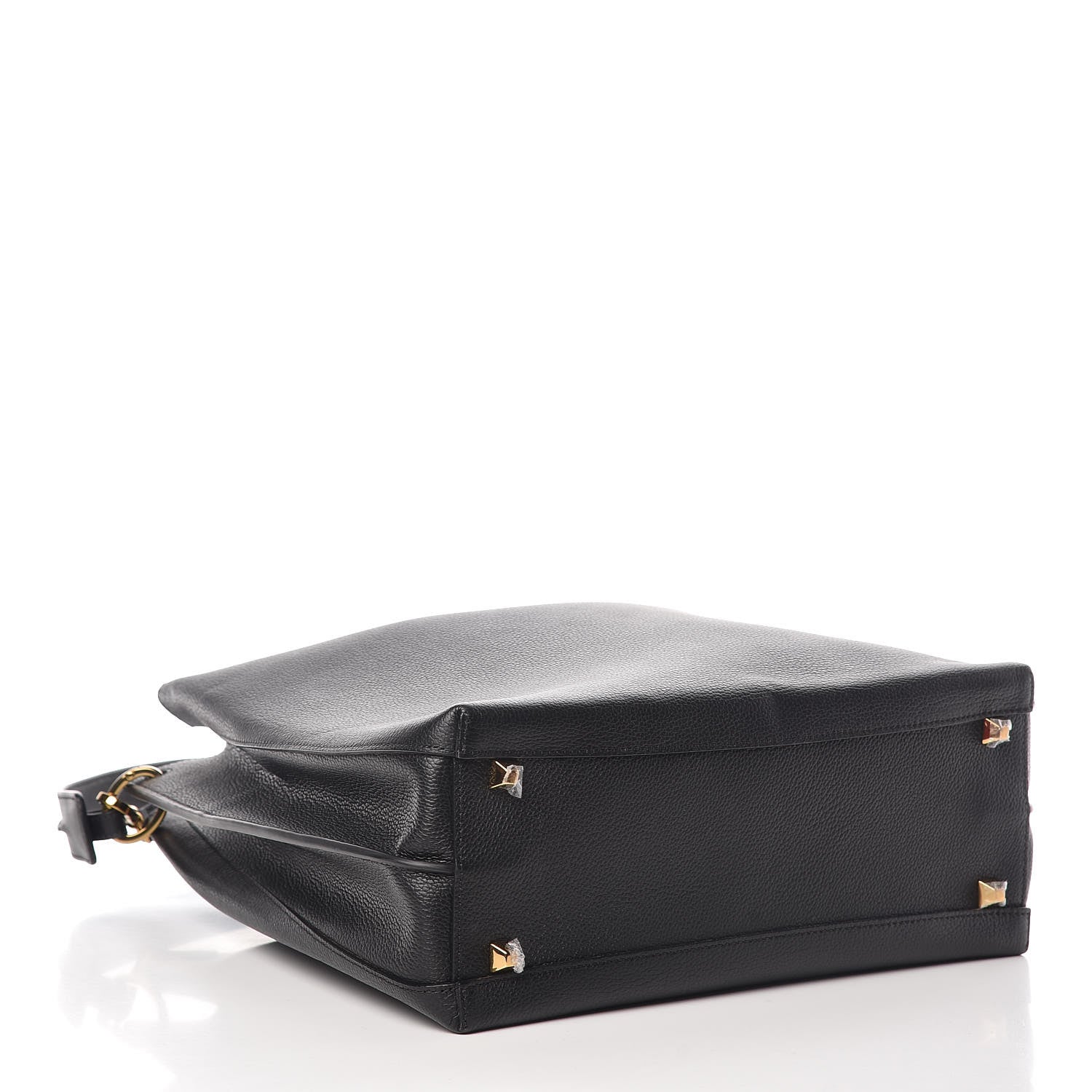 MCM Grained Calfskin Large Milla Hobo Black 5 of 11