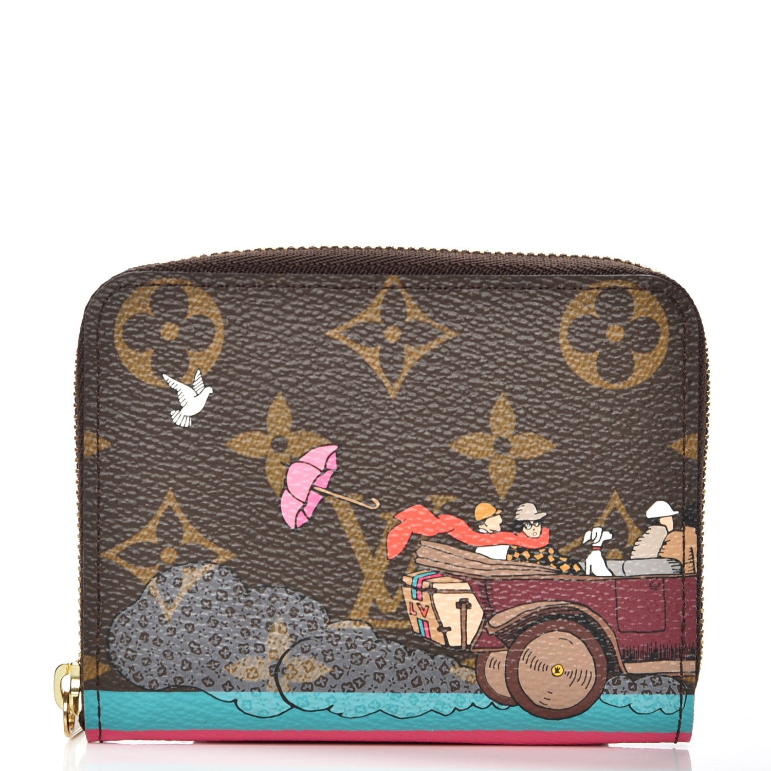 Louis Vuitton Monogram 2015 Christmas Animation Zippy Coin Purse 1 of 8