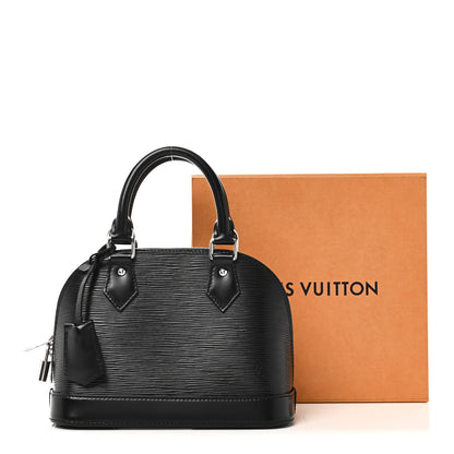 Louis Vuitton Epi Alma BB Black 10 of 10