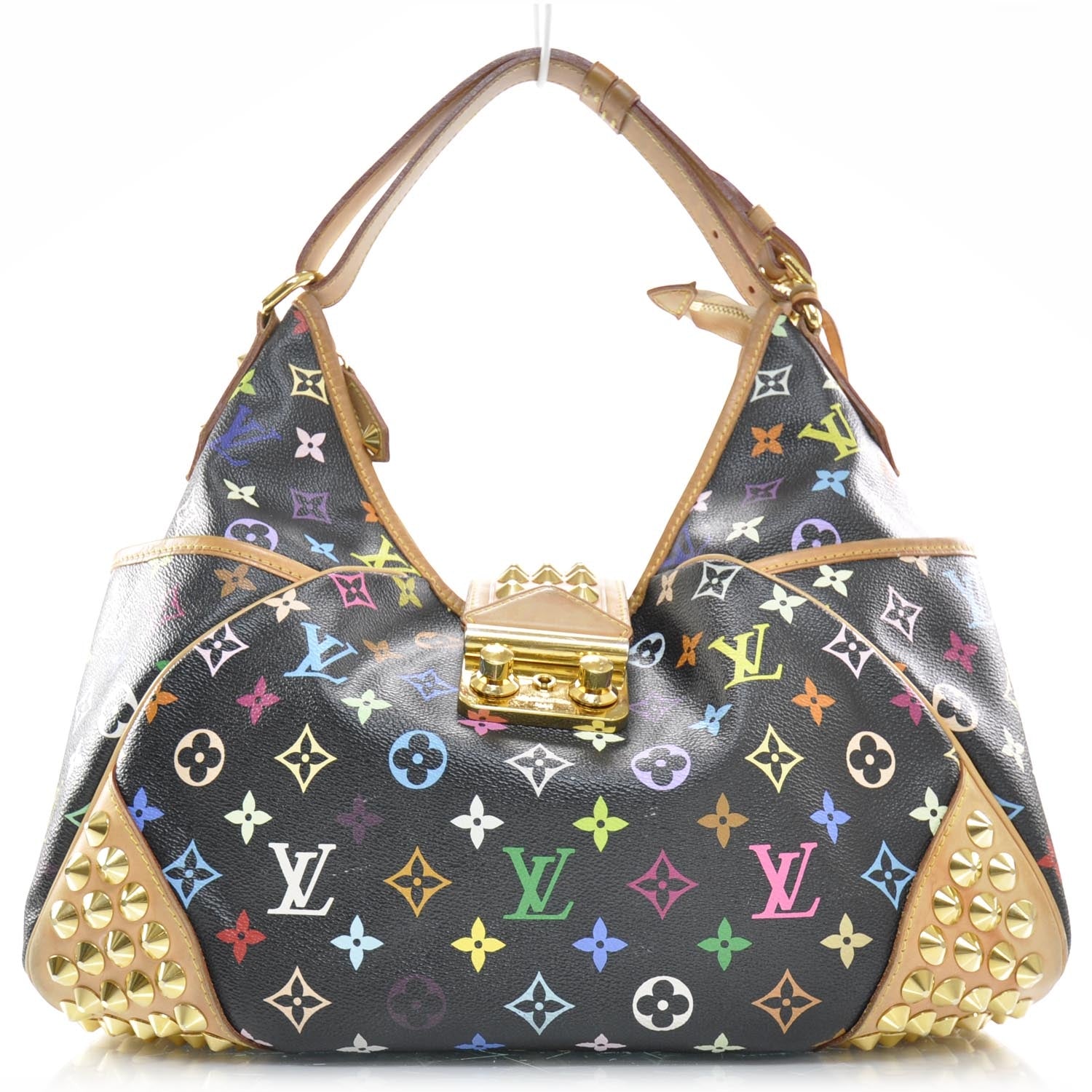 Louis Vuitton Monogram Multicolor Chrissie Black 1 of 8