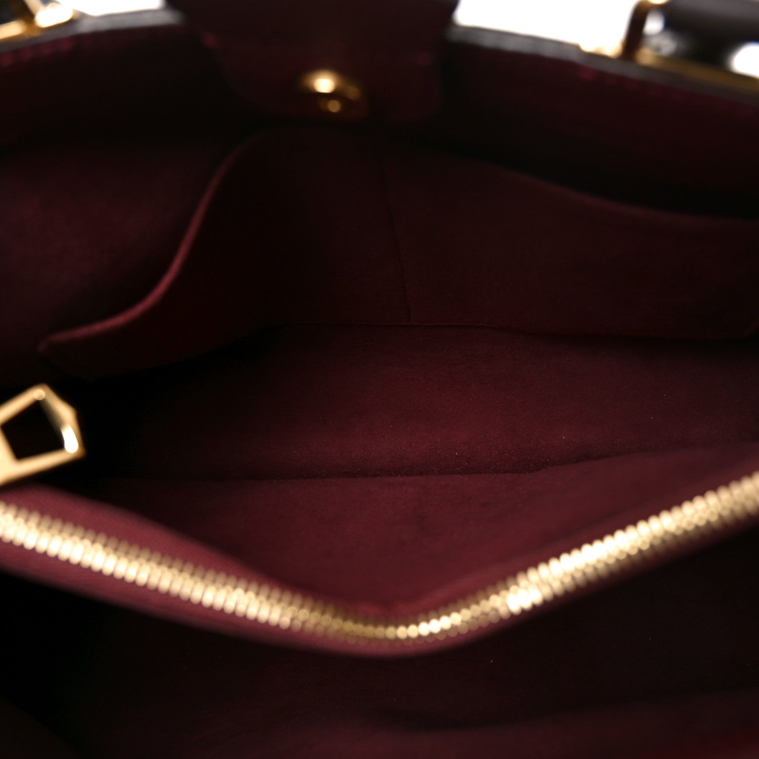 Louis Vuitton Damier Ebene Cuir Taurillon Brittany Bordeaux 5 of 9