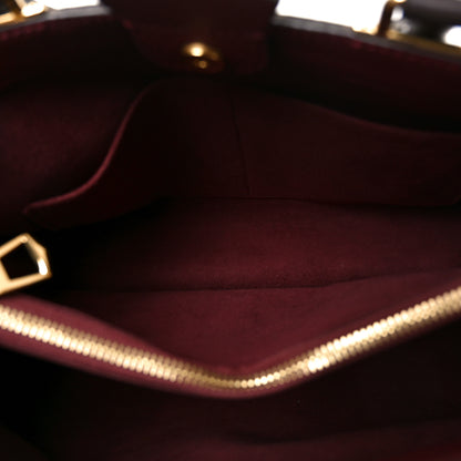 Louis Vuitton Damier Ebene Cuir Taurillon Brittany Bordeaux 5 of 9