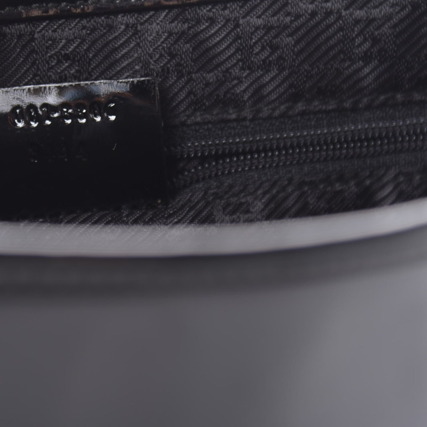 Patent Small Jackie O Hobo Black